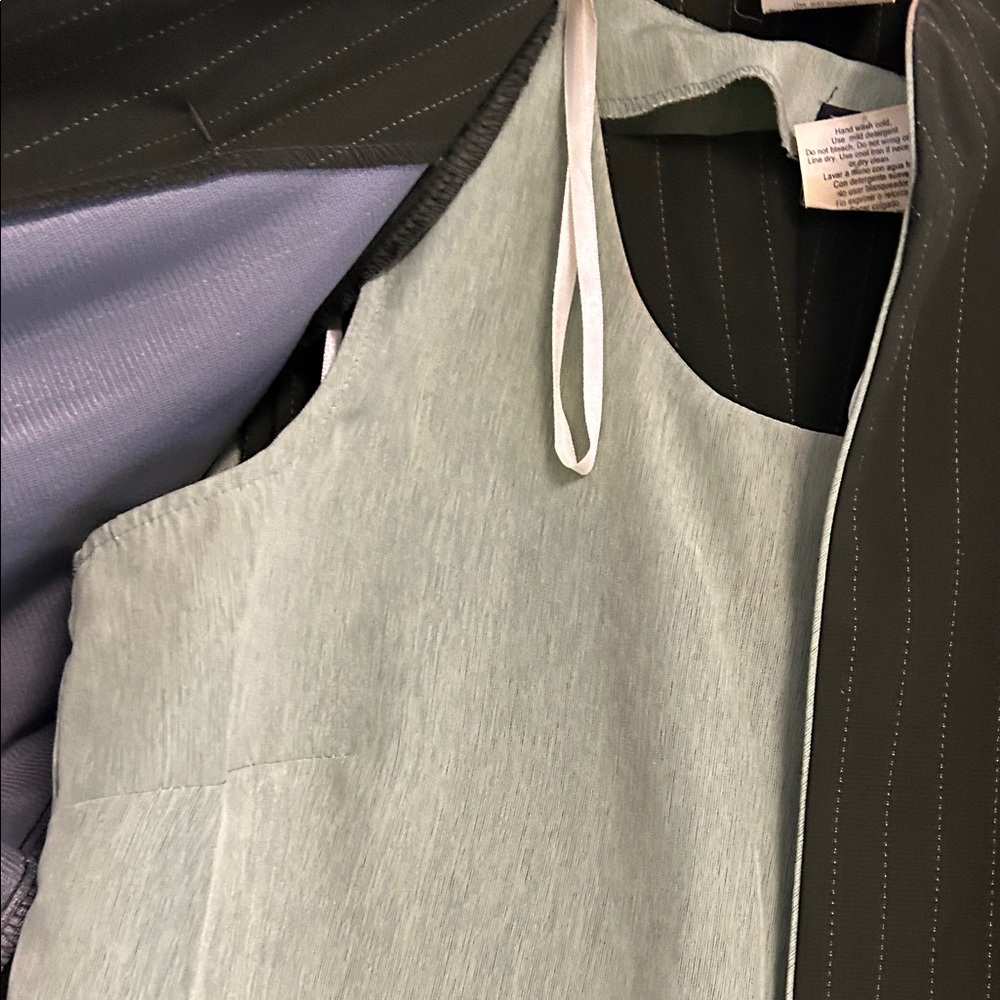 VINTAGE Women's Olive green Pantsuit 3 -piece set - Picture 7 of 17